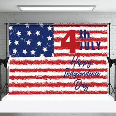 Aperturee - Crayon Draw American Flag Independence Day Backdrop