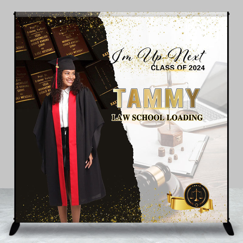 Aperturee - Custom Class 2024 Law School Loading Grad Backdrop