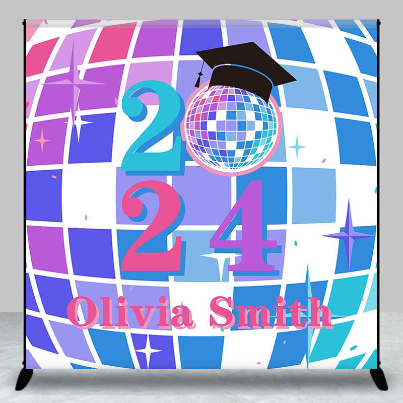 Aperturee - Custom Colored Light Ball Graduation Party Backdrop