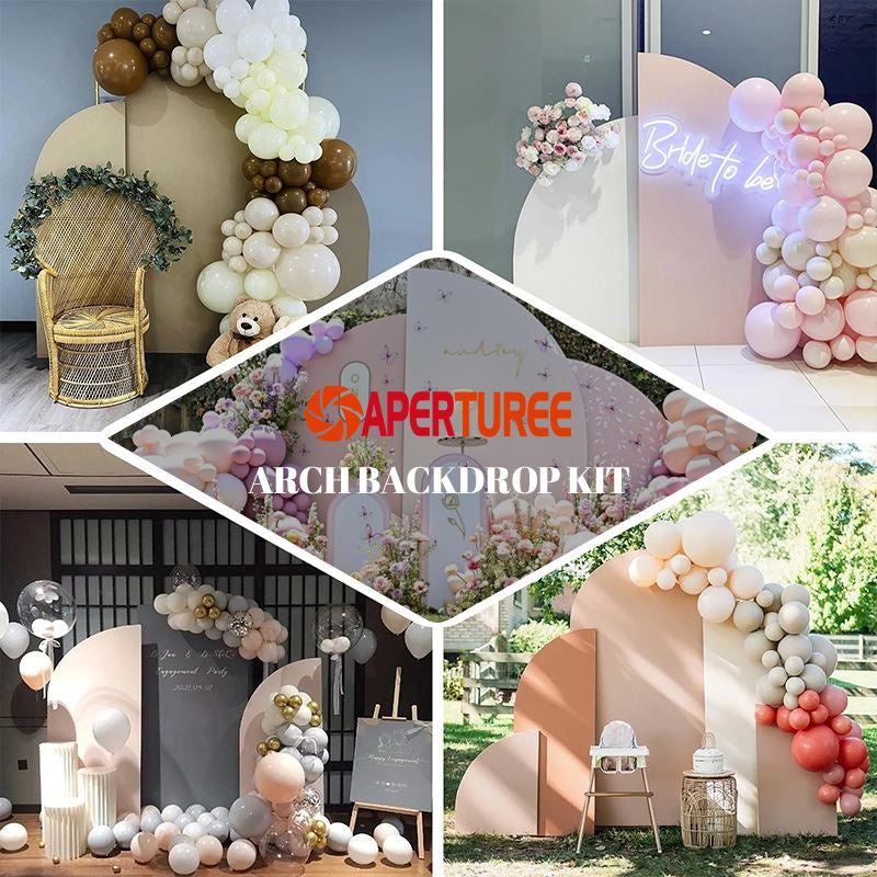 Aperturee - Custom Design Party Arch Backdrop Cover