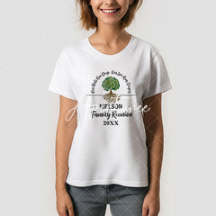 Aperturee - Custom Family Reunion T-Shirt with Family Tree