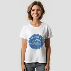 Aperturee - Custom Family Reunion Trip Mountain Peaks T-Shirt