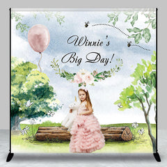 Aperturee - Custom Photo Big Day Forest Kids Birthday Backdorp