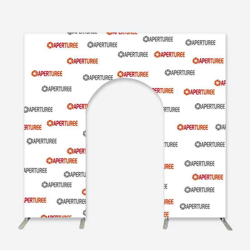 Aperturee - Custom Welcome Door Arch Party Backdrop Cover