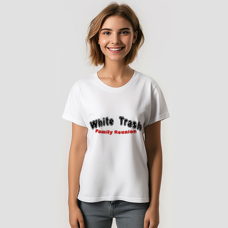 Aperturee - Custom White Trash Family Reunion T-Shirt