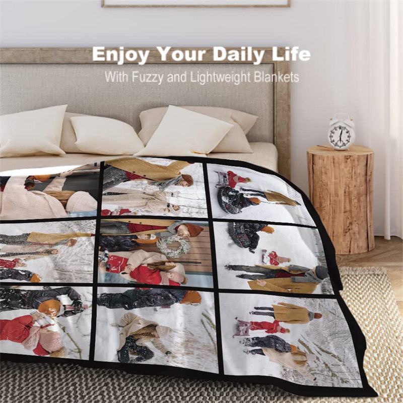 Lofaris Customized Throw Blankets With Pictures For Women