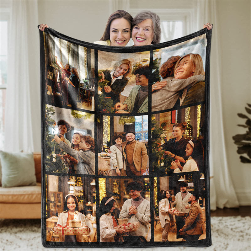 Lofaris Customized Throw Blankets With Pictures For Women