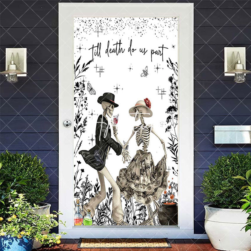 Aperturee - Dancing Skeleton Till Death Do Us Part Door Cover