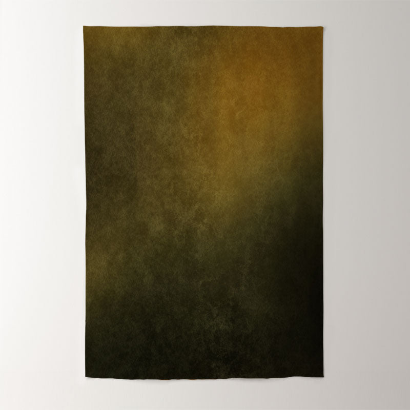 Aperturee - Dark Green With Yellow Motley Texture Photo Backdrop