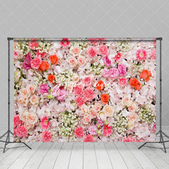 Aperturee - Dense Assorted Floral Spring Backdrop For Wedding