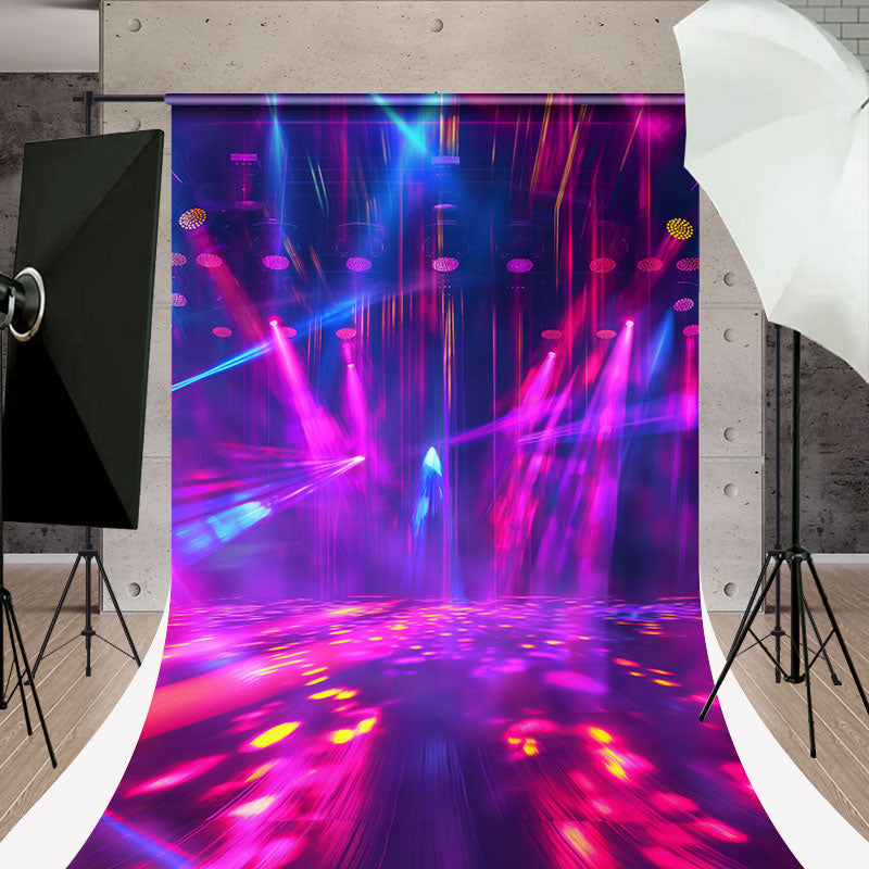 Aperturee - Disco Dance Recital Sweep Backdrop For Photography