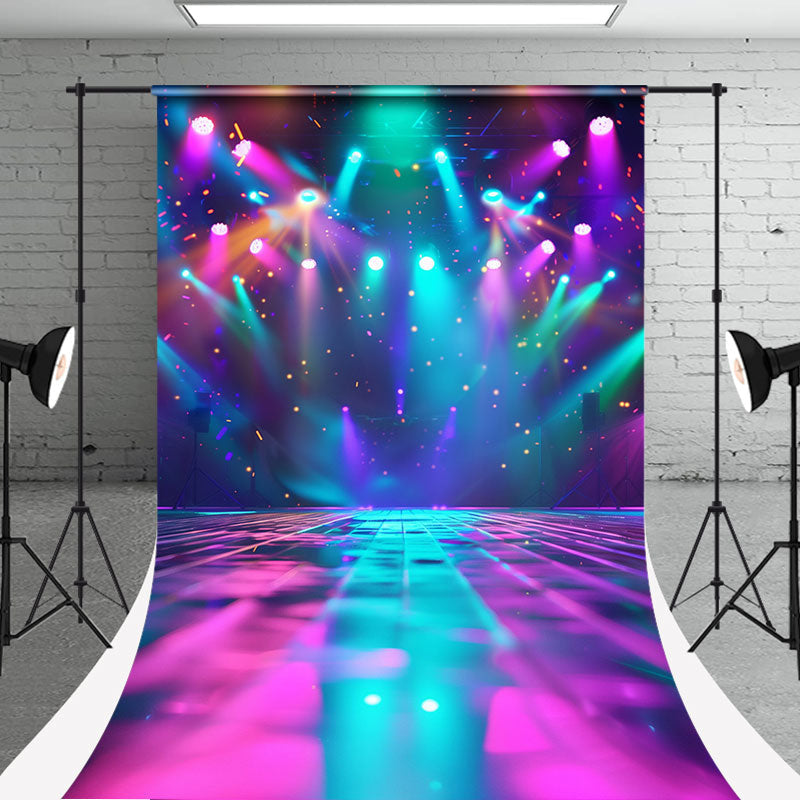 Aperturee - Disco Lights Party Sweep Backdrop For Photo Shoot