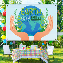 Aperturee - Environmental Protection Earth Day Theme Backdrop