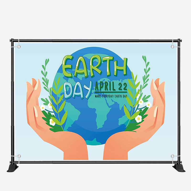 Aperturee - Environmental Protection Earth Day Theme Backdrop