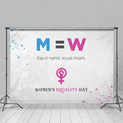 Aperturee - Equal Rights Might Happy Womens Equality Day Backdrop