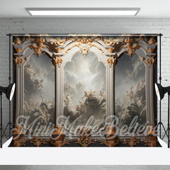 Aperturee - European Mythological Angel Cloud Painting Backdrop