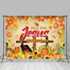 Aperturee - Fall For Jesus He Never Leaves Backdrop For Easter