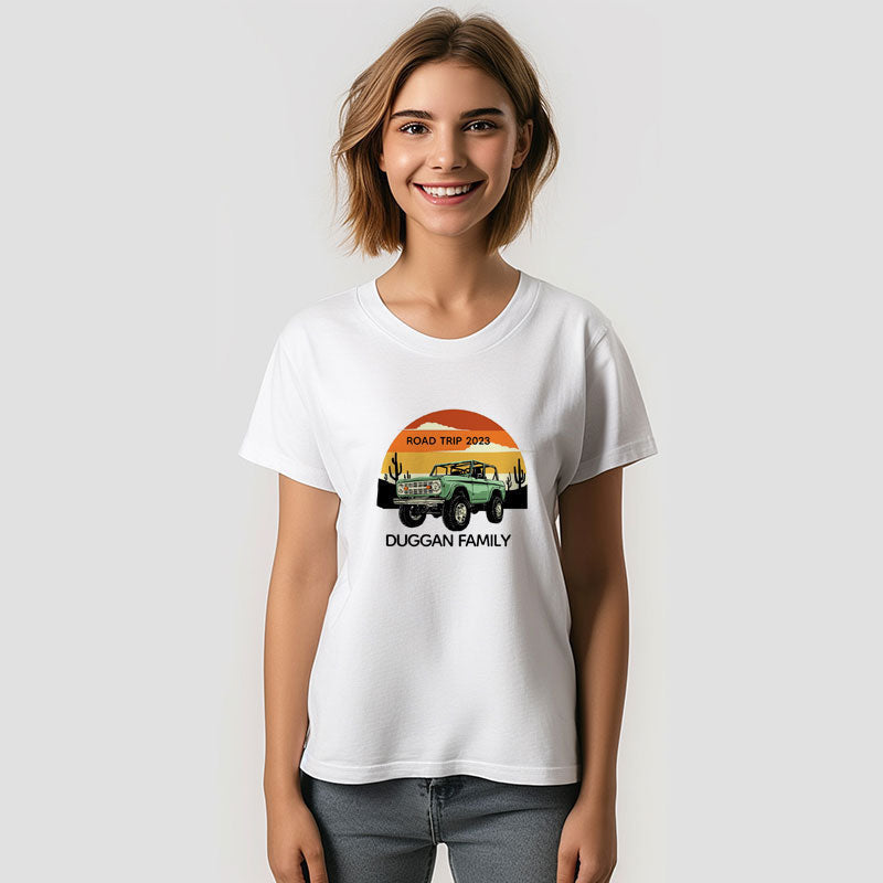 Aperturee - Family Adventure Trip Personalized Custom T-Shirt