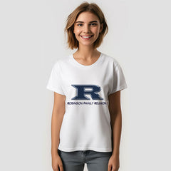 Aperturee - Family Reunion Blue Name Monogram Custom T-Shirt