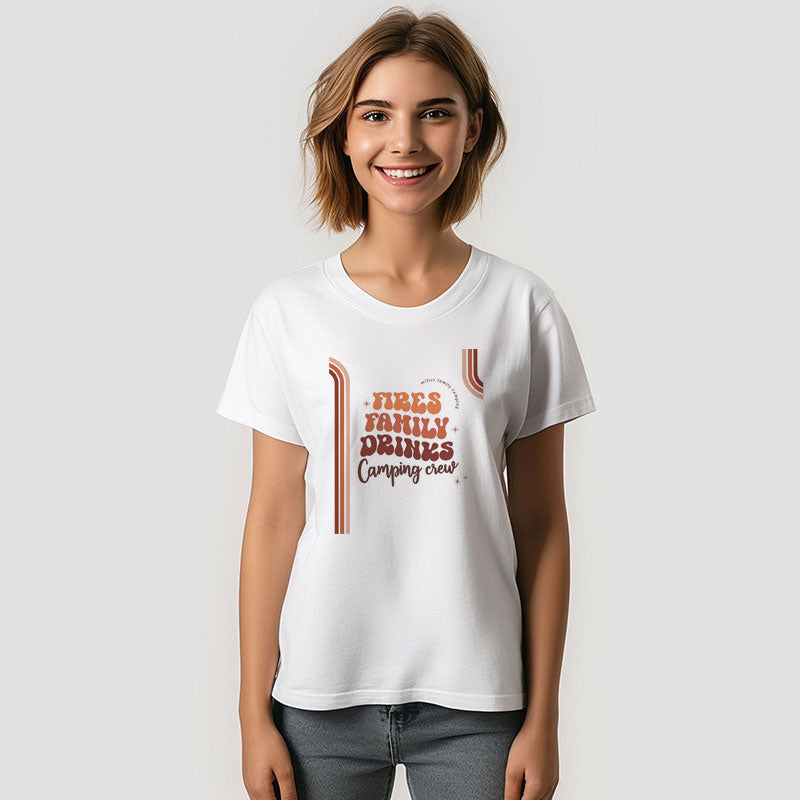 Aperturee - Family Reunion Camping Road Trip Retro T-Shirt