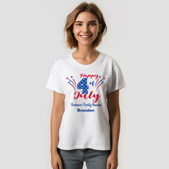 Aperturee - Family Reunion Party 4th of July Custom T-Shirt