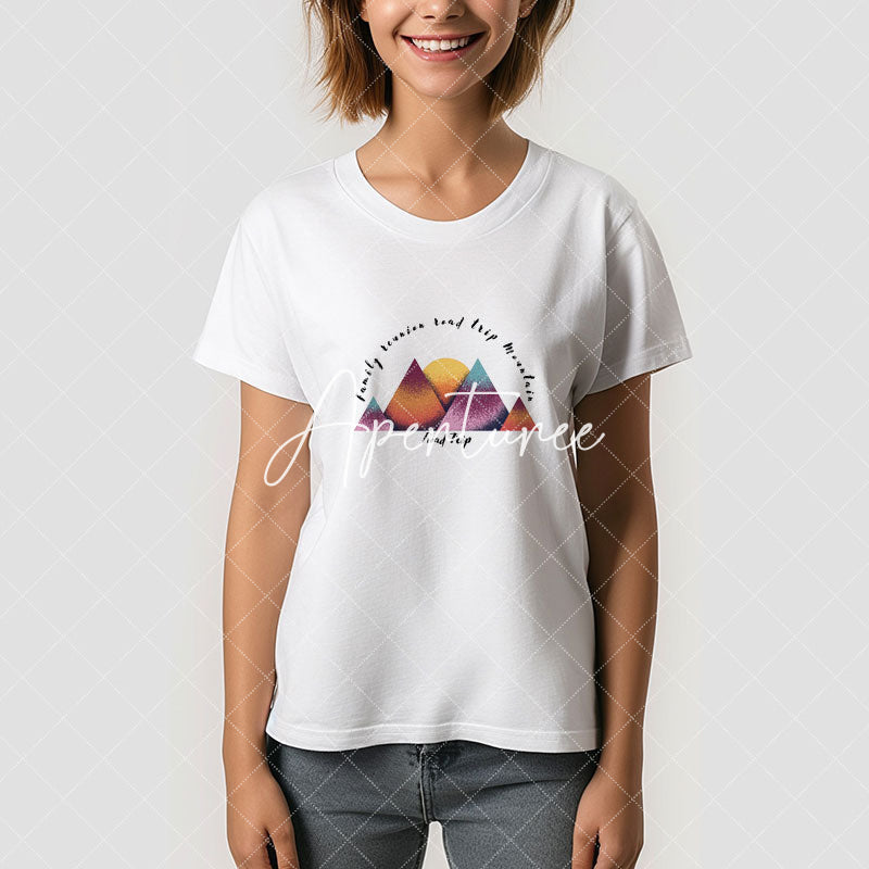 Aperturee - Family Reunion Road Trip Mountain Custom T-Shirt