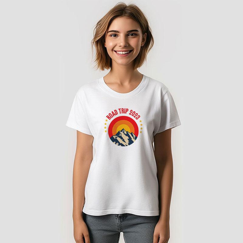 Aperturee - Family Reunion Road Trip Mountain Sunset T-Shirt