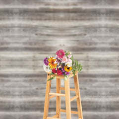 Aperturee - Fancy Light Grey Wood Portrait Photoshoot Backdrop