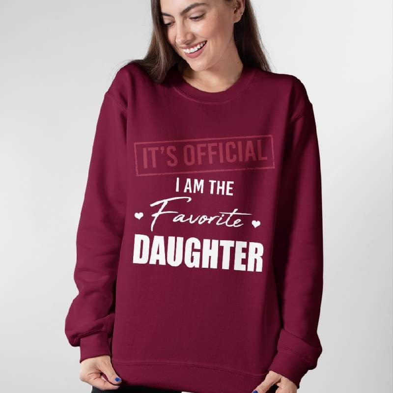 Aperturee - Favorite Daughter Classic Crewneck Sweatshirt