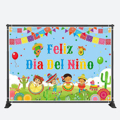 Aperturee - Festival Dance Feliz Dia Nino Children Day Backdrop