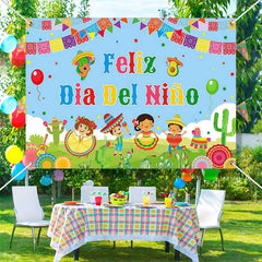 Aperturee - Festival Dance Feliz Dia Nino Children Day Backdrop