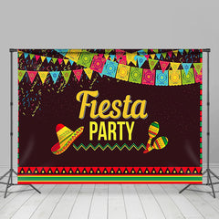 Aperturee - Fiesta Party Floral Mexican Theme Backdrop