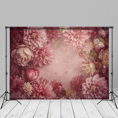 Aperturee - Fine Art Floral Dusty Pink Abstract Photo Backdrop