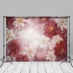 Aperturee - Fine Art Soft Pink Floral Backdrop For Photo Booth