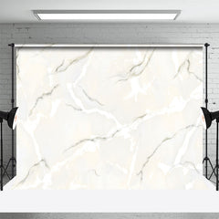 Aperturee - Fish Belly White Marble Texture Photo Booth Backdrop