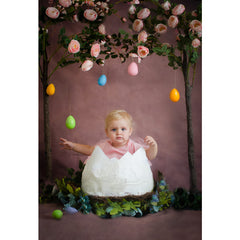 Aperturee - Flower Tree Fine Art Birthday Cake Smash Backdrop