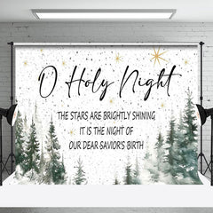 Aperturee - Forest Star Dear Saviors Birth O Holy Night Backdrop