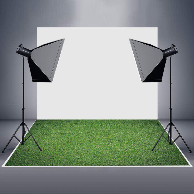 Aperturee - Fresh Grass Floor Sport Field Green Rubber Floor Mat