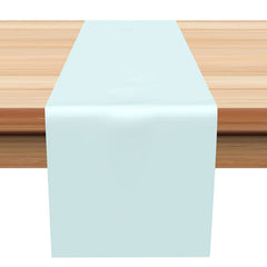 Aperturee - Fresh Mint Green Solid Table Runner For Dining Room