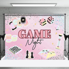 Aperturee - Game Night Pink Diamond Dance Backdrop For Girl