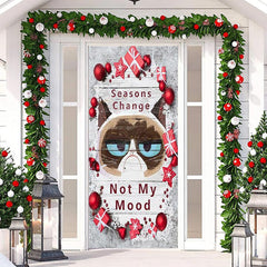 Aperturee - Garfield Seasons Change Gifts Christmas Door Cover