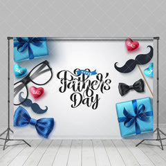 Aperturee - Gift Beard Glasses Love Bow Tie Fathers Day Backdrop