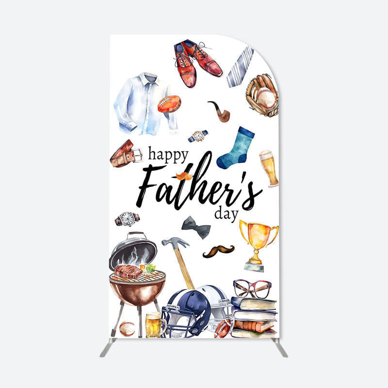 Aperturee - Gifts Rugby Fathers Day Single Fillet Arch Backdrop