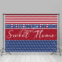 Aperturee - God Bless America Sweet Home Independence Day Backdrop