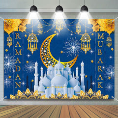 Aperturee - Gold Flower Moon Majestic Palace Ramadan Backdrop
