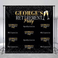 Aperturee - Goodbye Tension Step Repeat Custom Retirement Backdrop