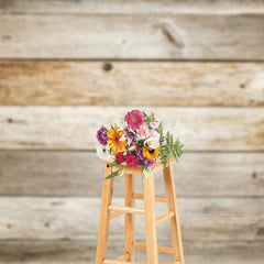 Aperturee - Gray Wooden Plank Texture Nature Photo Backdrop