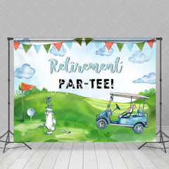 Aperturee - Green Golf Course Sky Retirement Partee Backdrop