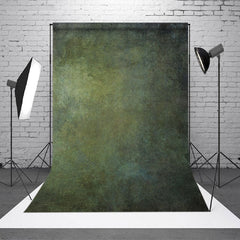 Aperturee - Green Retro Abstract Old Master Photography Backdrop