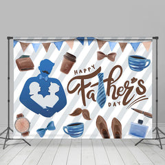 Aperturee - Grey Stripe Coffee Mug Shoe Fathers Day Backdrop